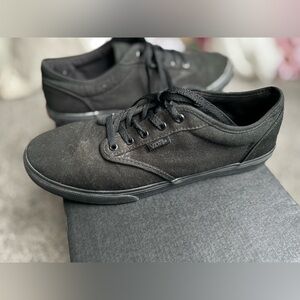 Vans Atwood Low-Top Black Sneakers